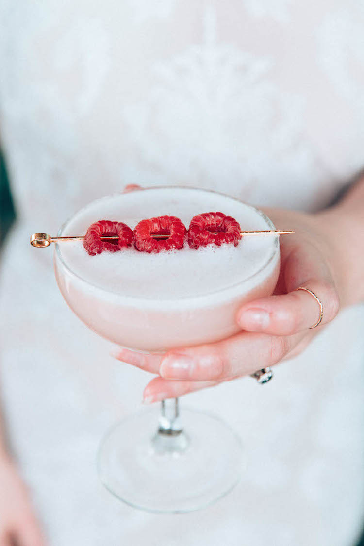 Strawberry Clover Club // Craft & Cocktails for BFF Frosting 