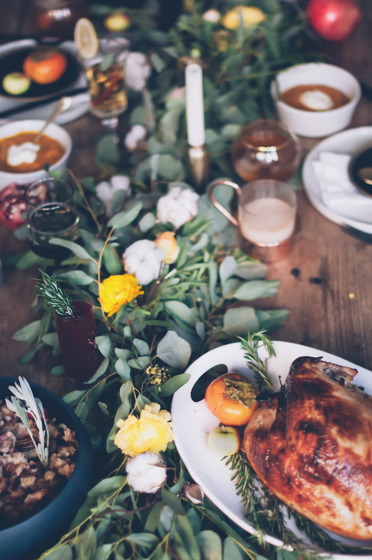 Honey Bourbon Glazed Turkey // Craftandcocktails.co