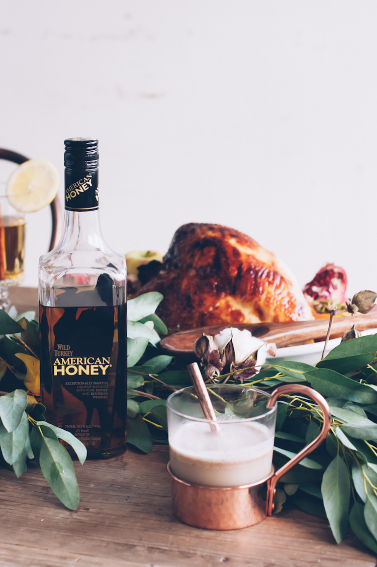 Honey Bourbon Glazed Turkey // Craftandcocktails.co