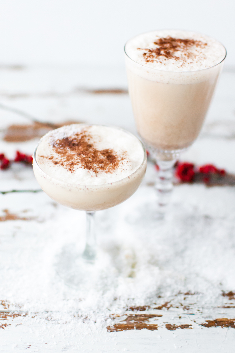 The Best Boozy Eggnog th // Craftandcocktails.co