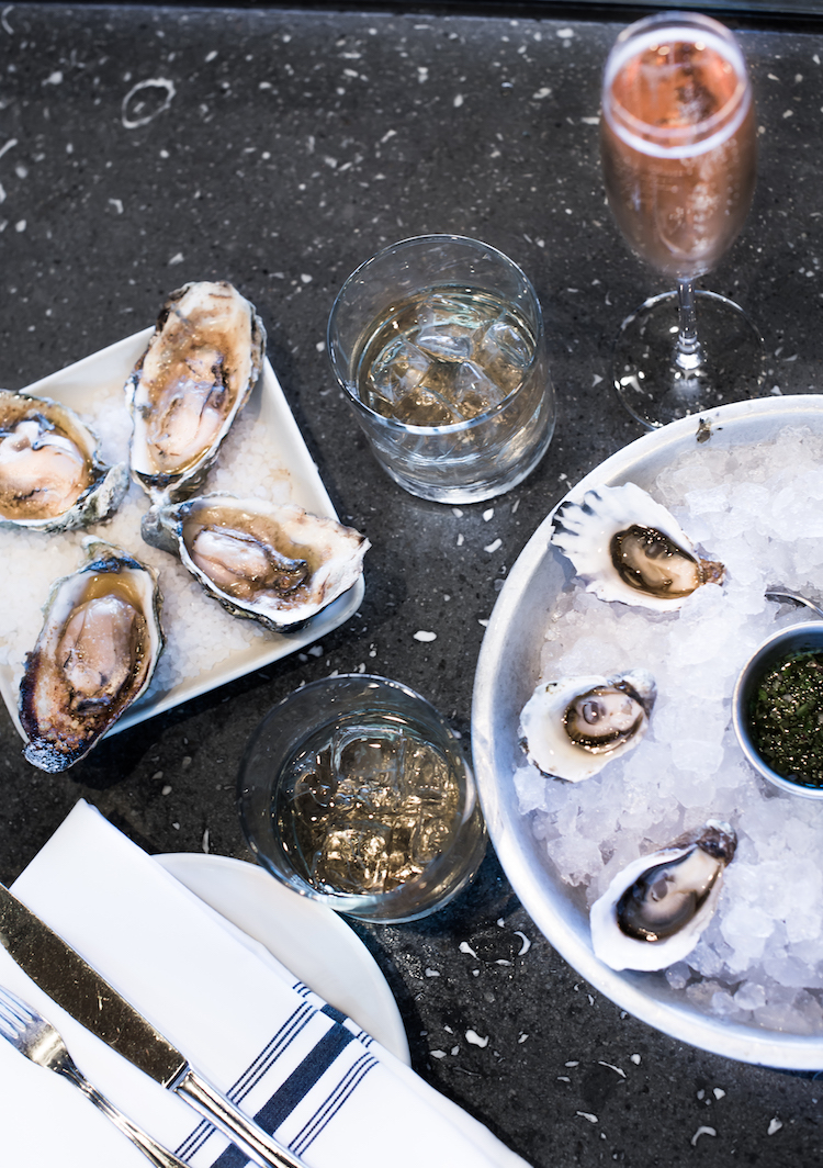Oysters and Kikori whiskey at Hog Island Oyster Co. San Francisco // Craftandcocktails