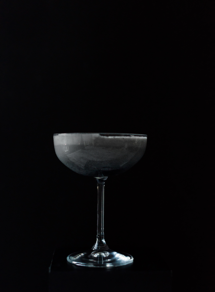 Salty Grasshopper // recipe on craftandcocktails.co