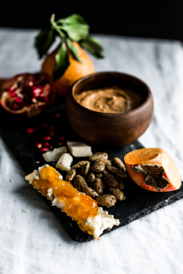 Epic Fall cheese plate for Thanksgiving // craftandcocktails.co