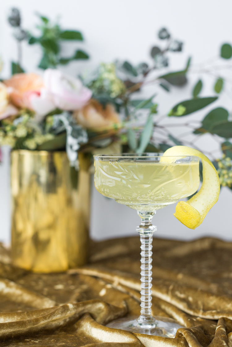 Lillet & Bubbly cocktails | craftandcocktails.co