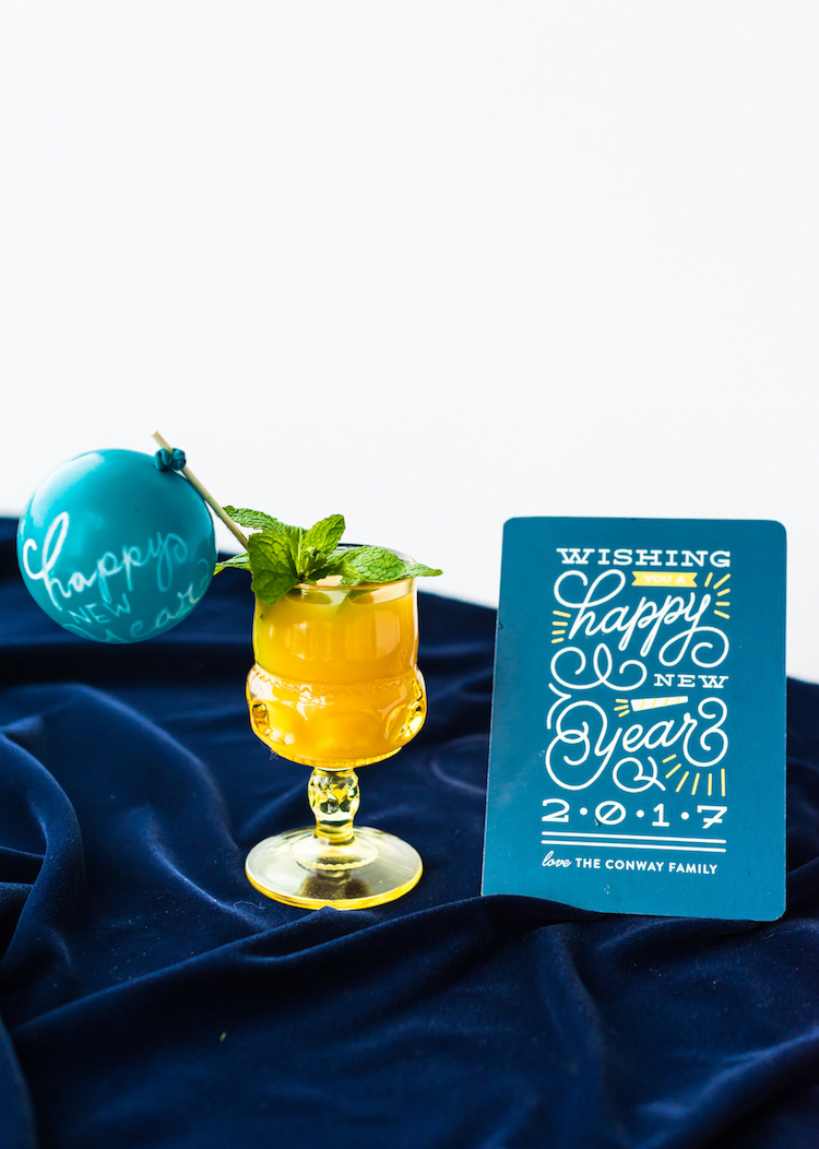 Cards and Cocktails for New Years | Craftandcocktails.co