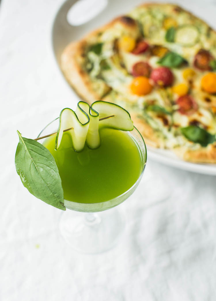 Cucumber Basil Gimlet Food Pairing Craft and Cocktails