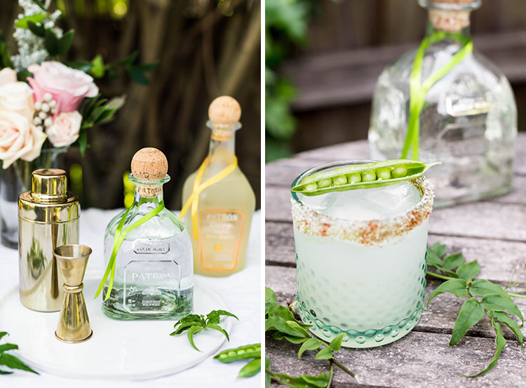 English Garden Margarita of The Year with Patrón | recipe on Craftandcocktails.co
