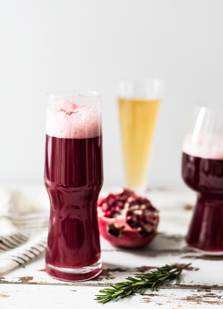 Pomegranate Blood Orange Shandy | Craft & Cocktails (craftandcocktails.co) 