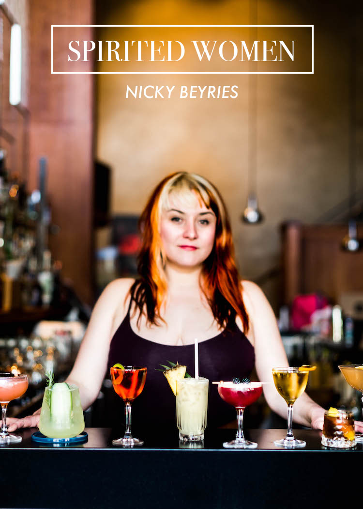 Spirited Women: Nicky Beyries Bar Manager of Foriegn Cinema & Laszlos Bar