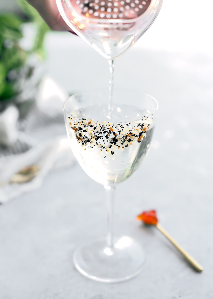 Edible Gold Cocktail Recipes. Martini, Champagne or just about