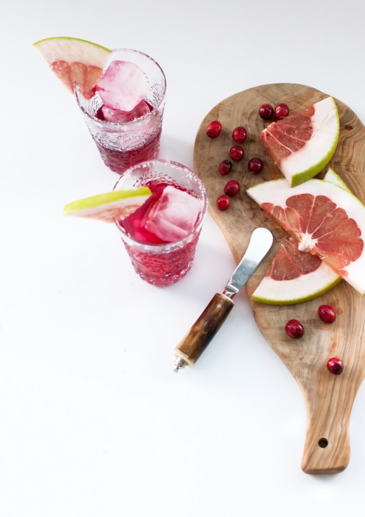 Brunch Cocktails Arándano Paloma (Cranberry Pomelo Paloma) Craft and Cocktails