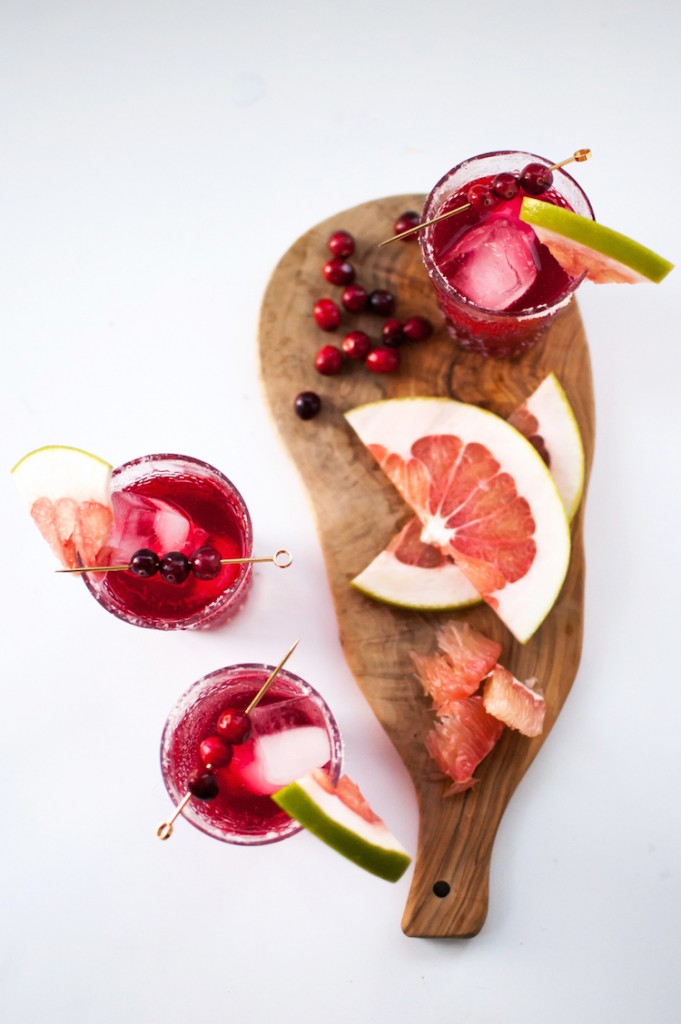 Brunch Cocktails Arándano Paloma (Cranberry Pomelo Paloma) Craft and