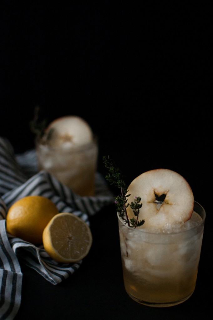 Craft + Cocktails Elsewhere Apple Grilled Thyme Smash {Jojotastic