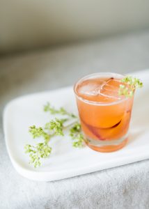 Pluot Shrub Cocktail Recipe // Craftandcocktails.co