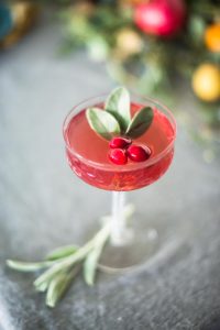 Sage Advice- Sage and Cranberry Sauce Cocktail for Thanksgiving | recipe on Craftandcocktails.co