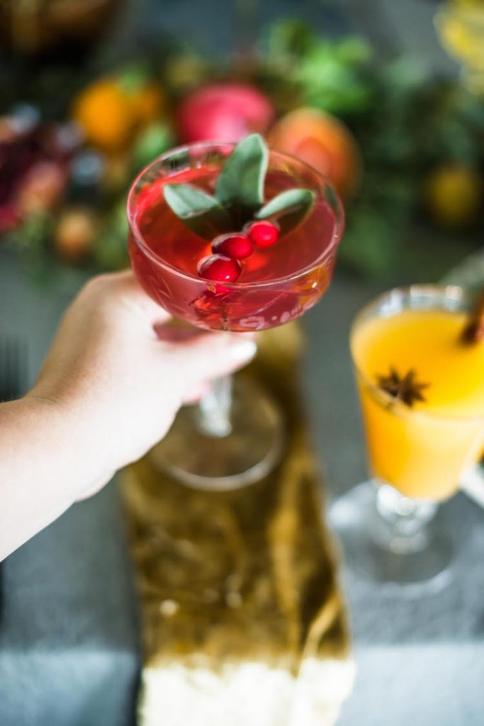 Sage Advice Sage and Cranberry Sauce Cocktail Craft and Cocktails