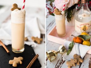 Gingerbread Ramos Gin Fizz | recipe on Craftandcocktails.co