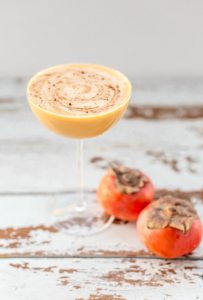Persimmon Butter Rum Flip | cocktail recipe on Craft & Cocktails (Craftandcocktails.co)