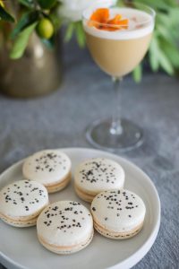 Cocktail and Macaron Pairing | details and recipe on Craftandcocktails.co