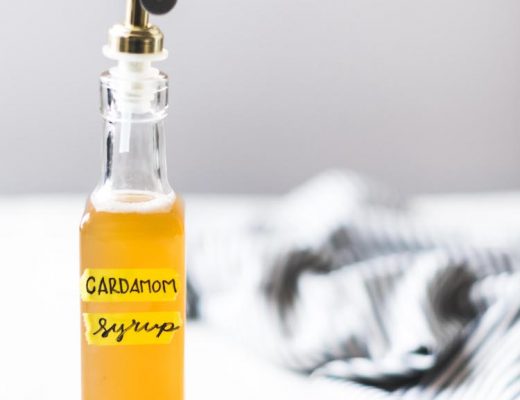 Cardamom Syrup for cocktails