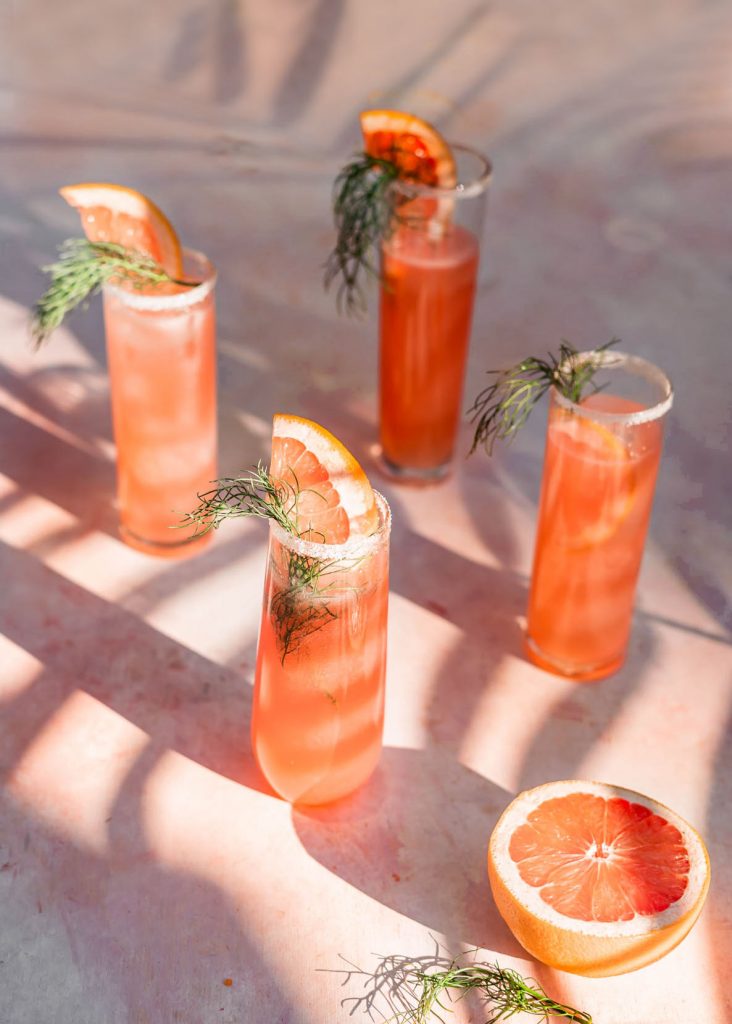 Strawberry Fennel Paloma recipe