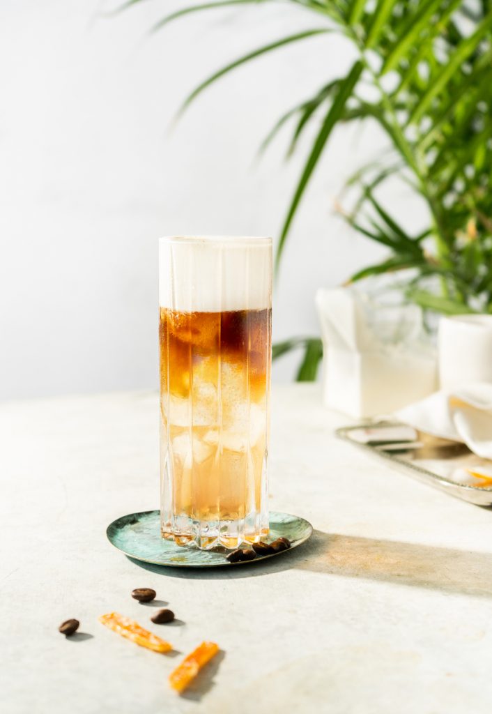 Espresso & Tonic with salted cream