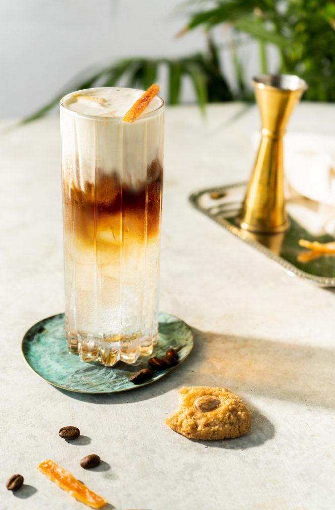 Espresso & Tonic with salted cream