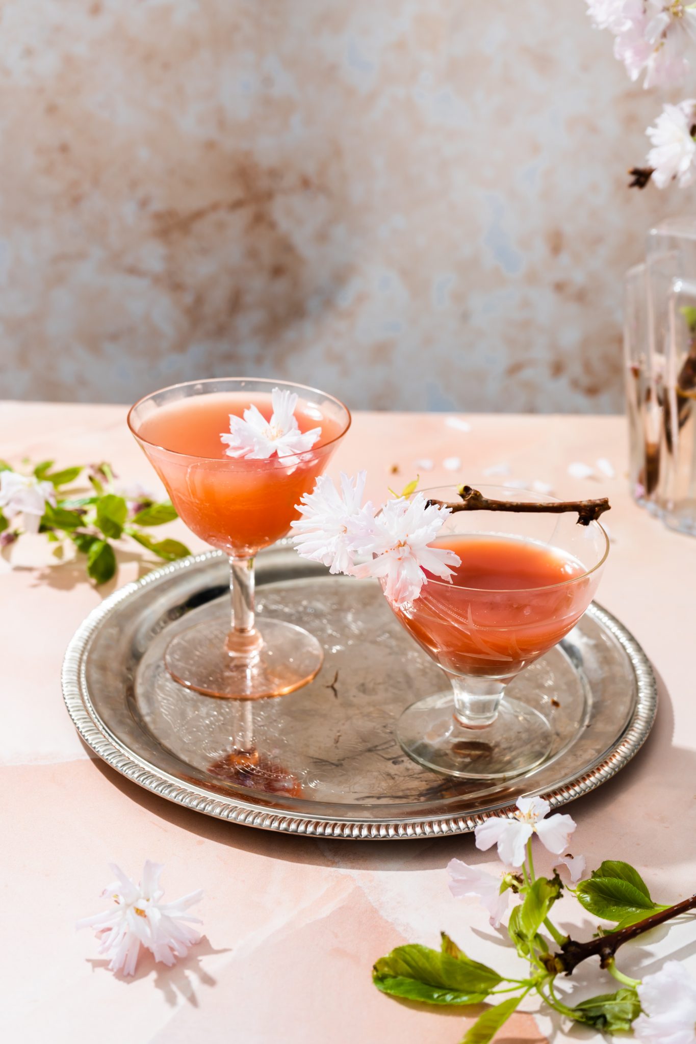 Cherry Blossom cocktail Craft and Cocktails