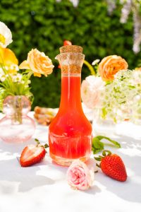 recipe for a straberry rose syrup