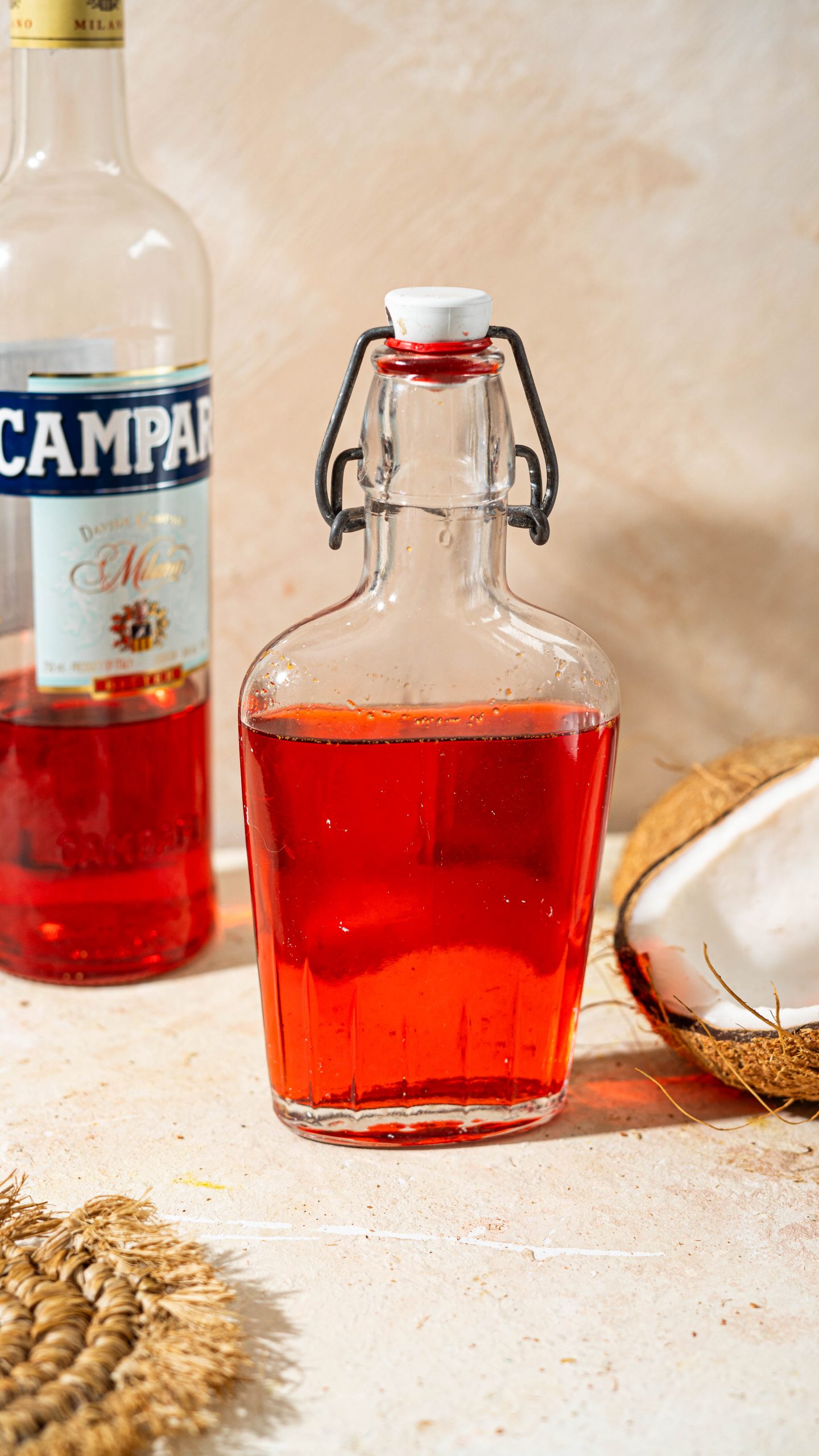 Fat-Washed Coconut Campari & How to Fat-Wash Sprits - Craft and Cocktails